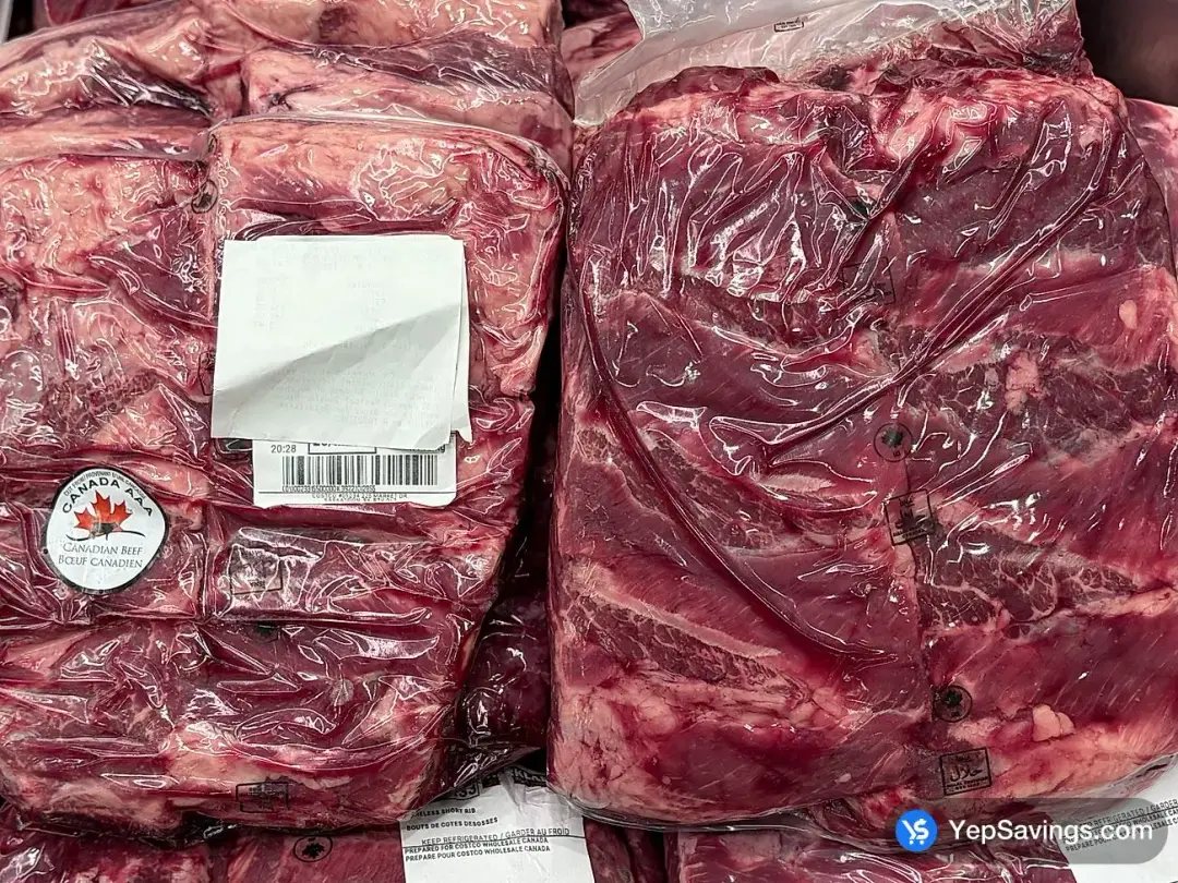 COSTCO BEEF SHORT RIBS FULL CASE (ITM 47355)