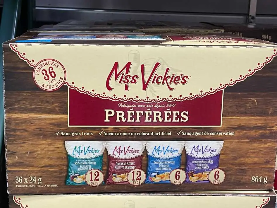 MISS VICKIE'S VARIETY PACK 36 x 24 g - Costco Canada (ITM 1099716)