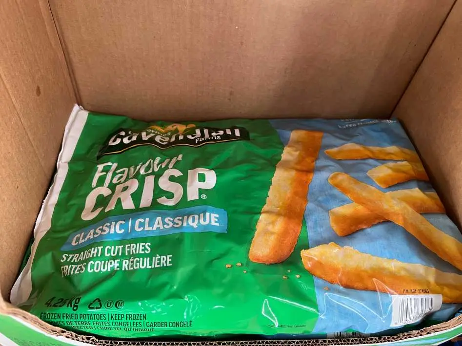 CAVENDISH FLAVOUR CRISP FRIES 4.25 KG - Costco Canada (ITM 274563)