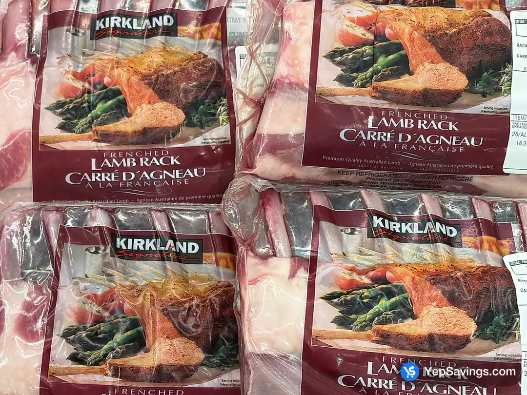 Australian Rack of Lamb (Full Case) - Costco Canada (ITM 97725)