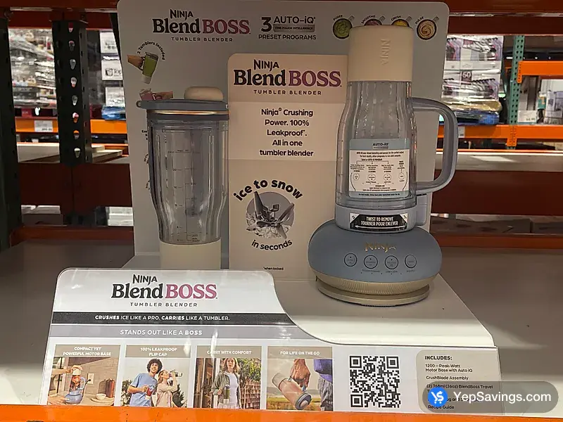 Costco NINJA BLENDBOSS TUMBLER BLENDER