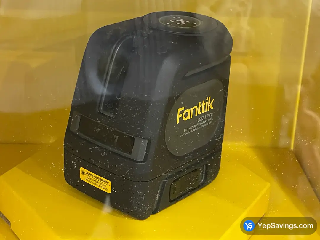 FANTTIK D100 PRO LASER LEVEL WITH TRIPOD - Costco Canada (ITM 1854066)
