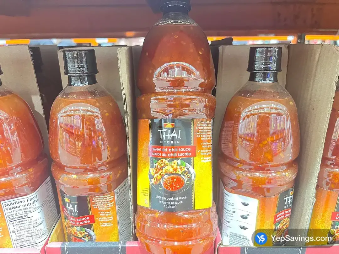THAI KITCHEN SWEET RED CHILI SAUCE 1 L - Costco Canada (ITM 432444)