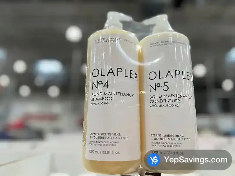 Costco OLAPLEX SHAMPOO & CONDITIONER 2 x 1 L