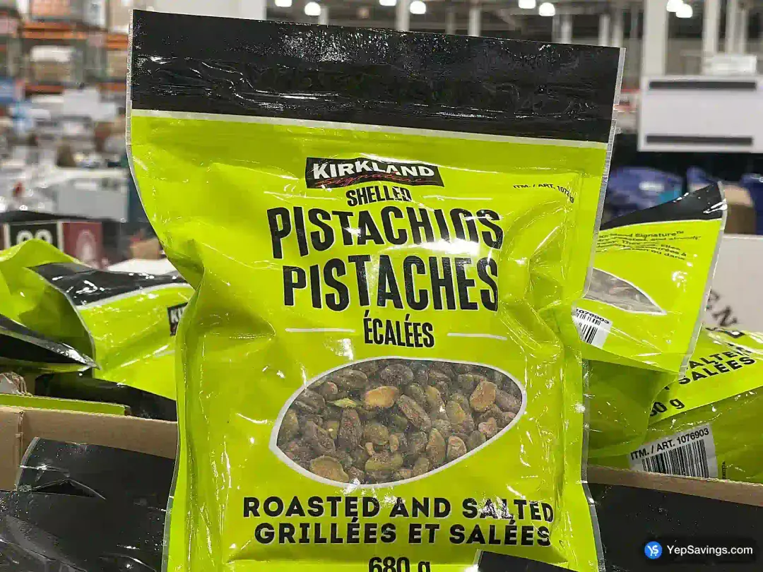 KIRKLAND SIGNATURE SHELLED PISTACHIO 680 g - Costco Canada (ITM 1076903)