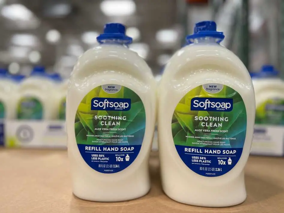 SOFTSOAP HANDSOAP WITH ALOE 2 X 2.36L - Costco Canada (ITM 366500)