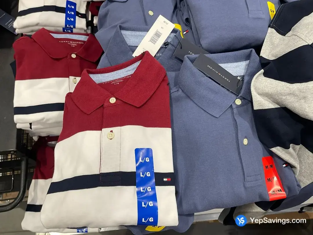 TOMMY HILFIGER LONG SLEEVE POLO + MENS SIZES S - XXL - Costco Canada (ITM 1803438)
