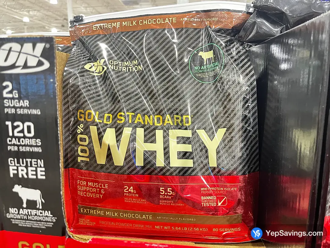 GOLD STANDARD PROTEIN POWDER 2.56 kg - Costco Canada (ITM 1243880)