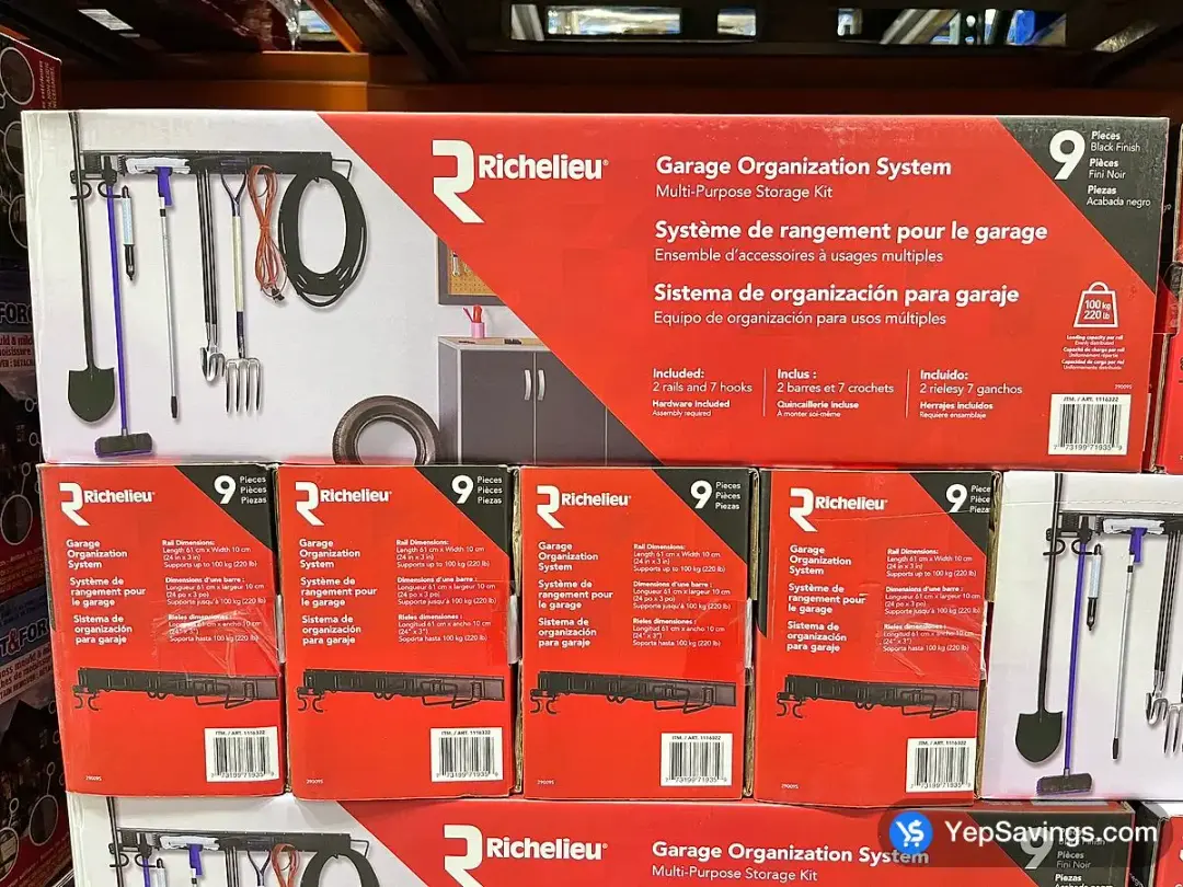 RICHELIEU ORGANIZATION SYSTEM 9 PIECES - Costco Canada (ITM 1116322)