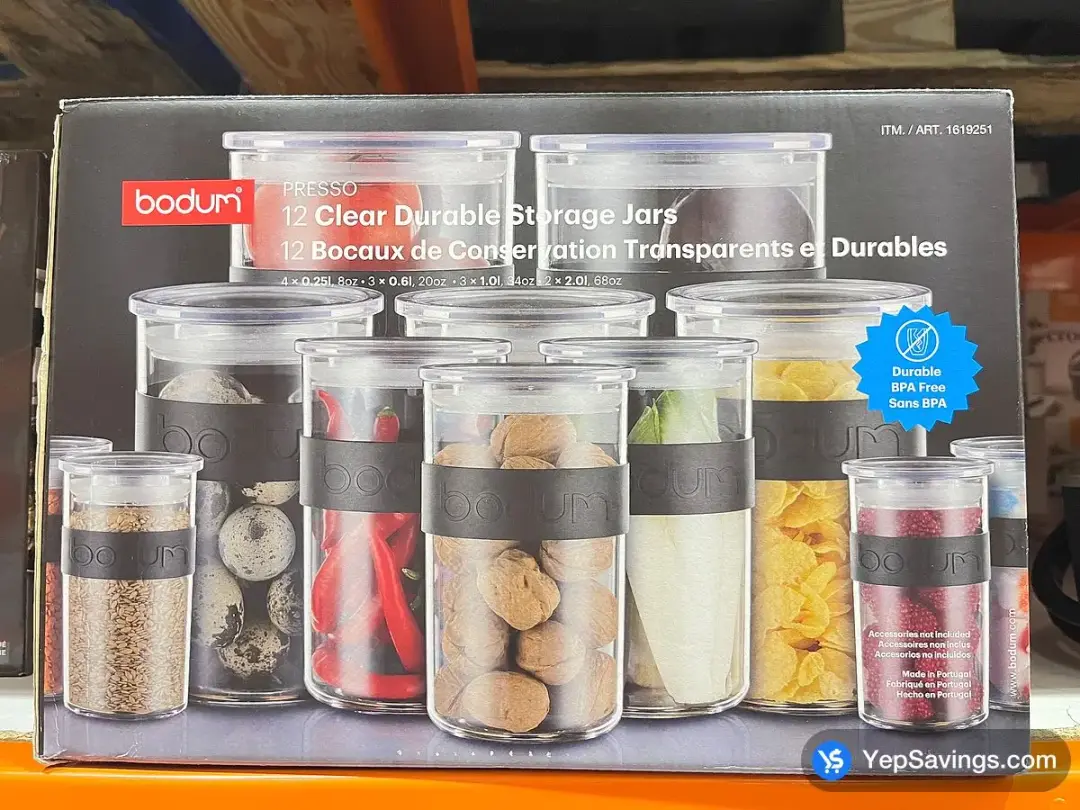 BODUM FOOD CANISTERS 12 PIECES - Costco Canada (ITM 1619251)