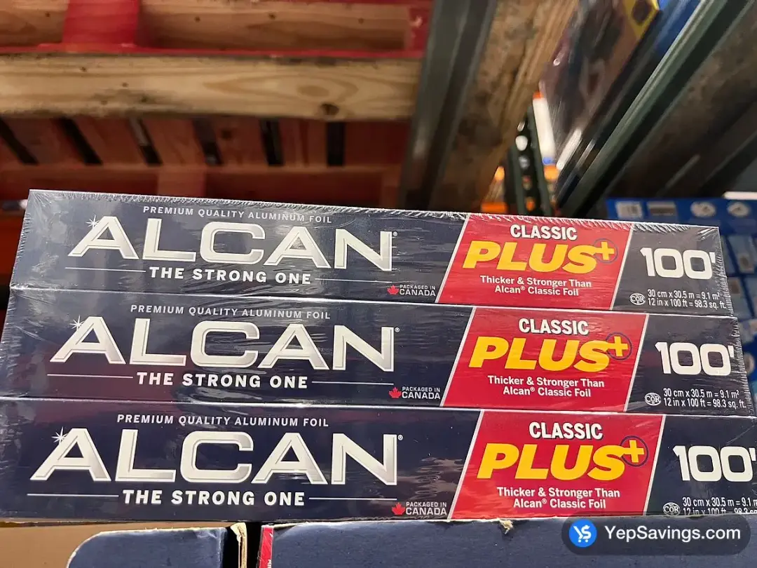 ALCAN ALUMINUM FOIL 3 pk. 30 cm x 30.48 m - Costco Canada (ITM 127993)
