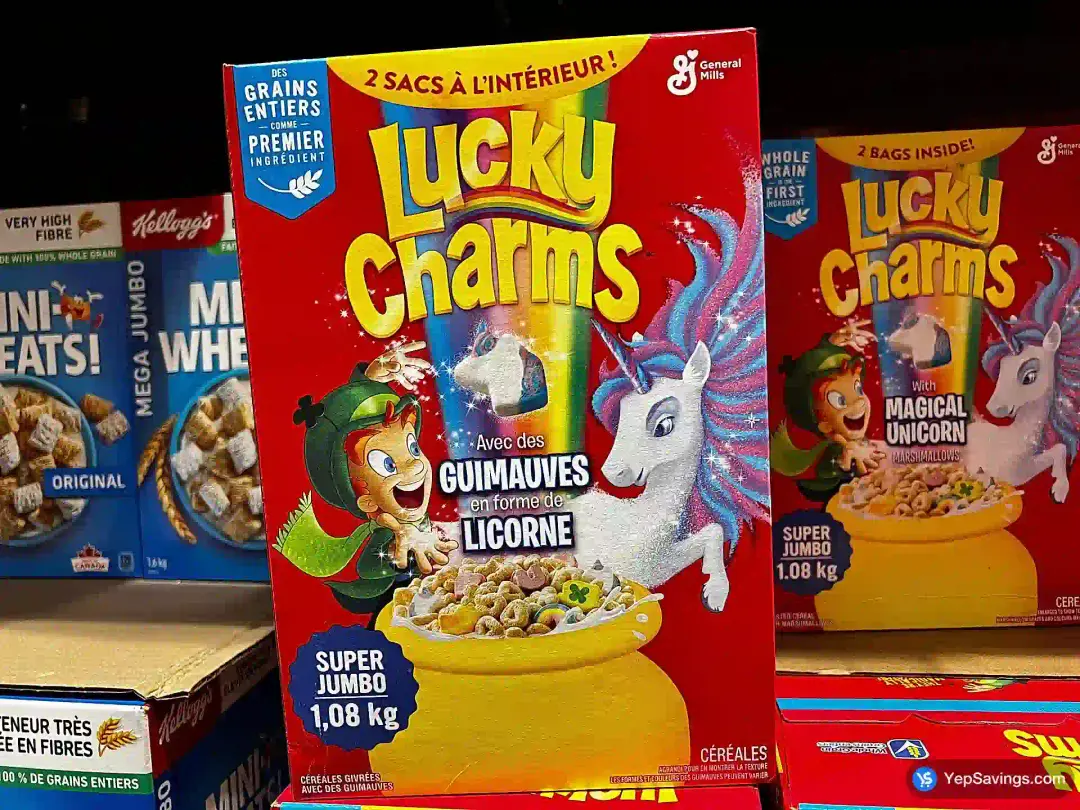 GENERAL MILLS LUCKY CHARMS 1.08 KG - Costco Canada (ITM 1280651)