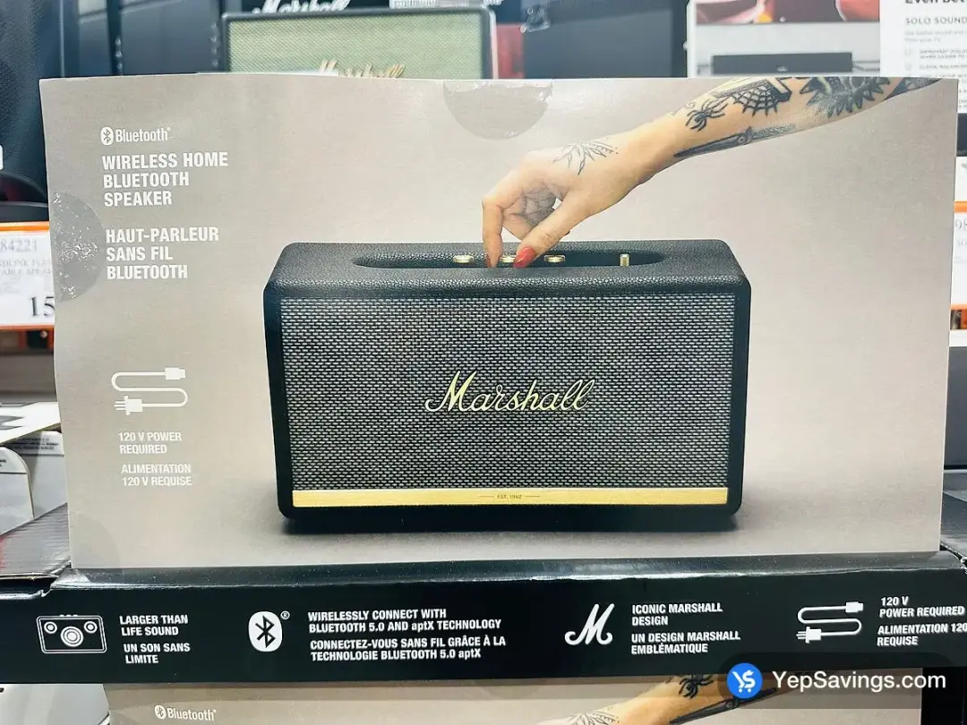 MARSHALL STANMORE II BLUETOOTH SPEAKER - Costco Canada (ITM 6662000)