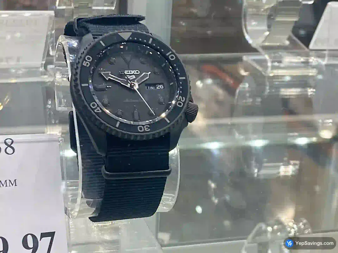 SEIKO MENS BLACK DIAL, 43MM SRPD79K1F - Costco Canada (ITM 1074138)