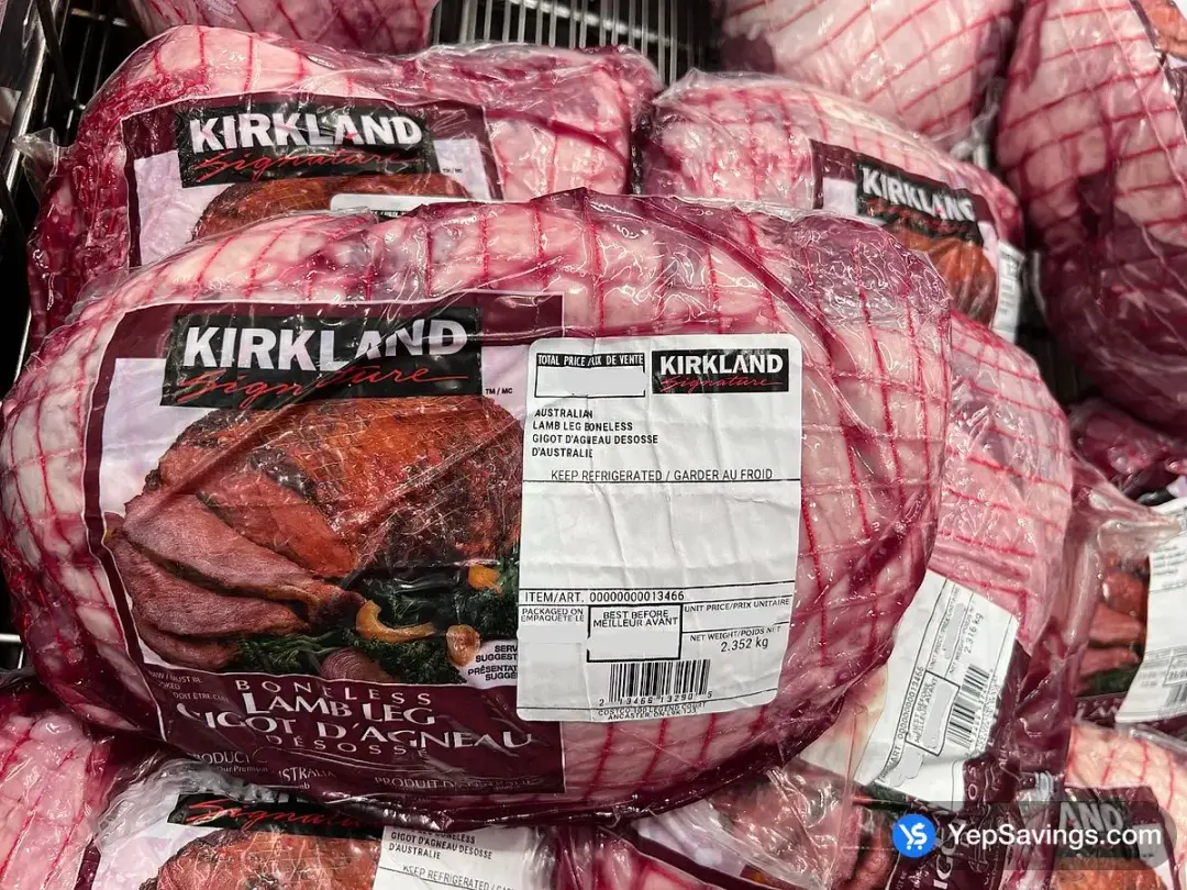 AUSTRALIAN LAMB LEG BONELESS - Costco Canada (ITM 13466)