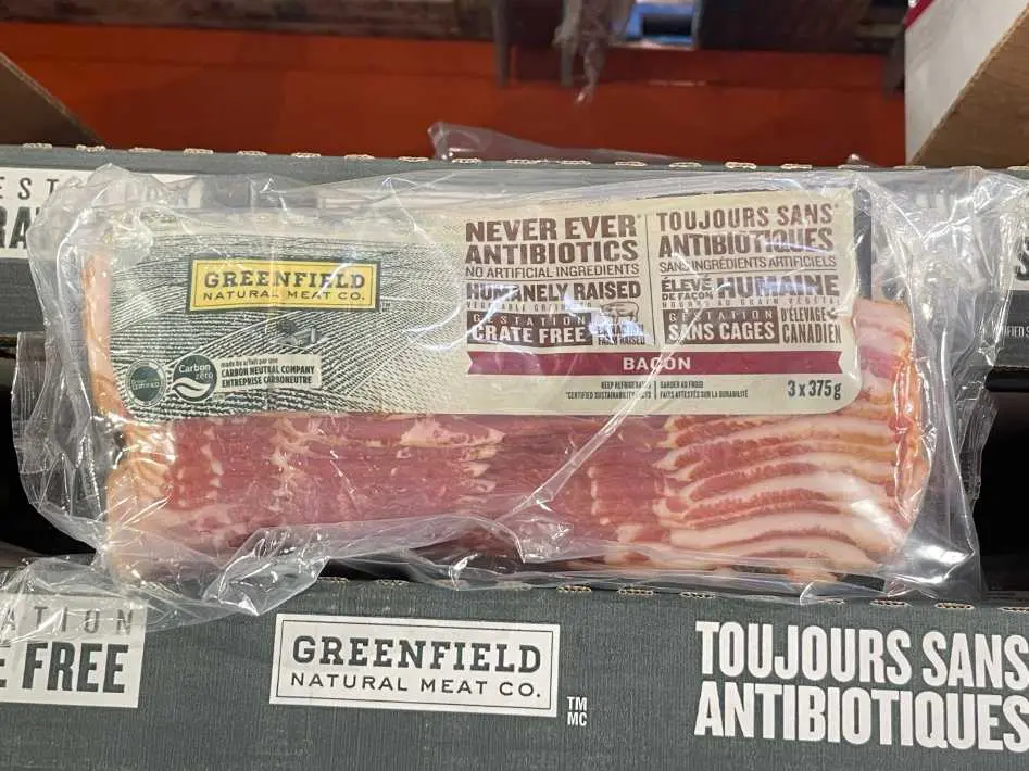 GREENFIELD BACON 3 x 375 g - Costco Canada (ITM 1072937)