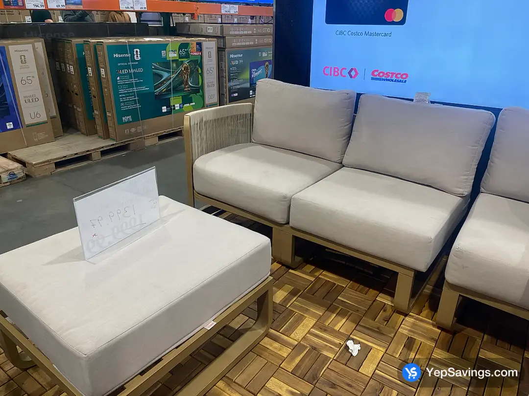SIRIO SANTIAGO 4PC SEC BEIGE MS433 - 2 BOXES - Costco Canada (ITM 1025371)