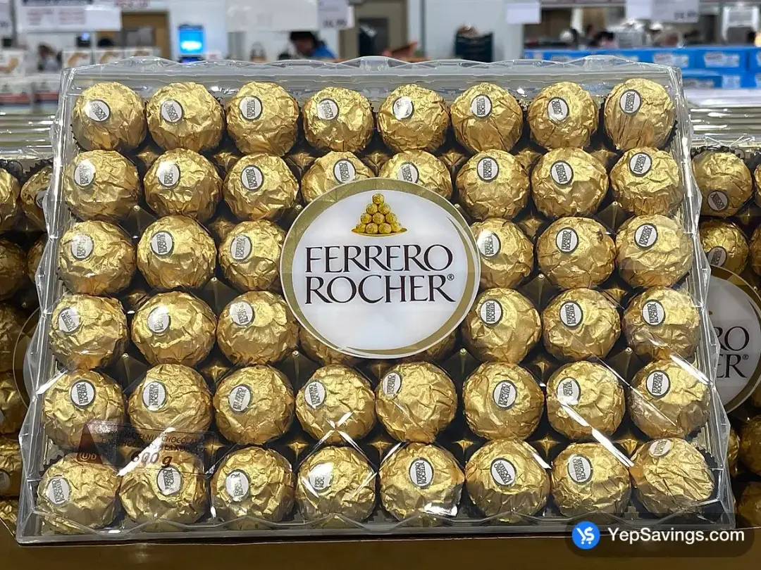 FERRERO ROCHER CHOCOLATES 600 g - Costco Canada (ITM 469627)