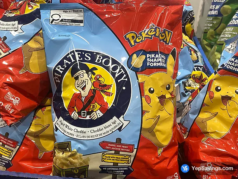 Costco PIRATE'S BOOTY POKEMON PUFFS 481 g