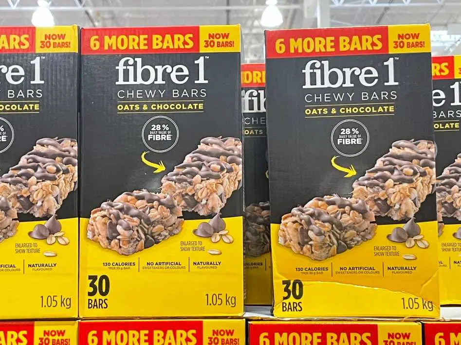 FIBRE I OATS & CHOCOLATE 30 X 35 g - Costco Canada (ITM 1240780)