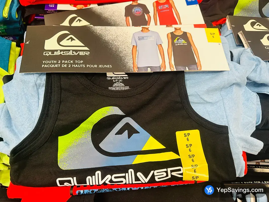 QUIKSILVER 2PC SET BOYS SIZES 3-8 - Costco Canada (ITM 1206340)