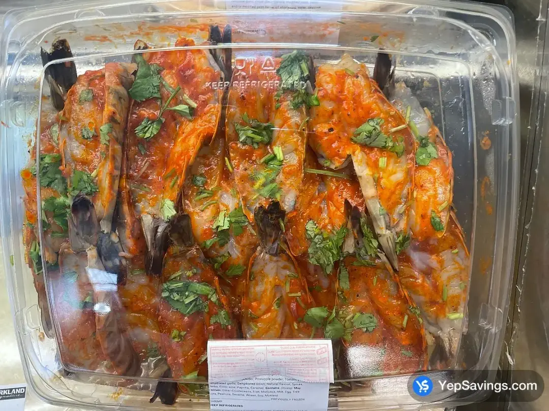 MARINATED BLACK TIGER SHRIMP - Costco Canada (ITM 12438)