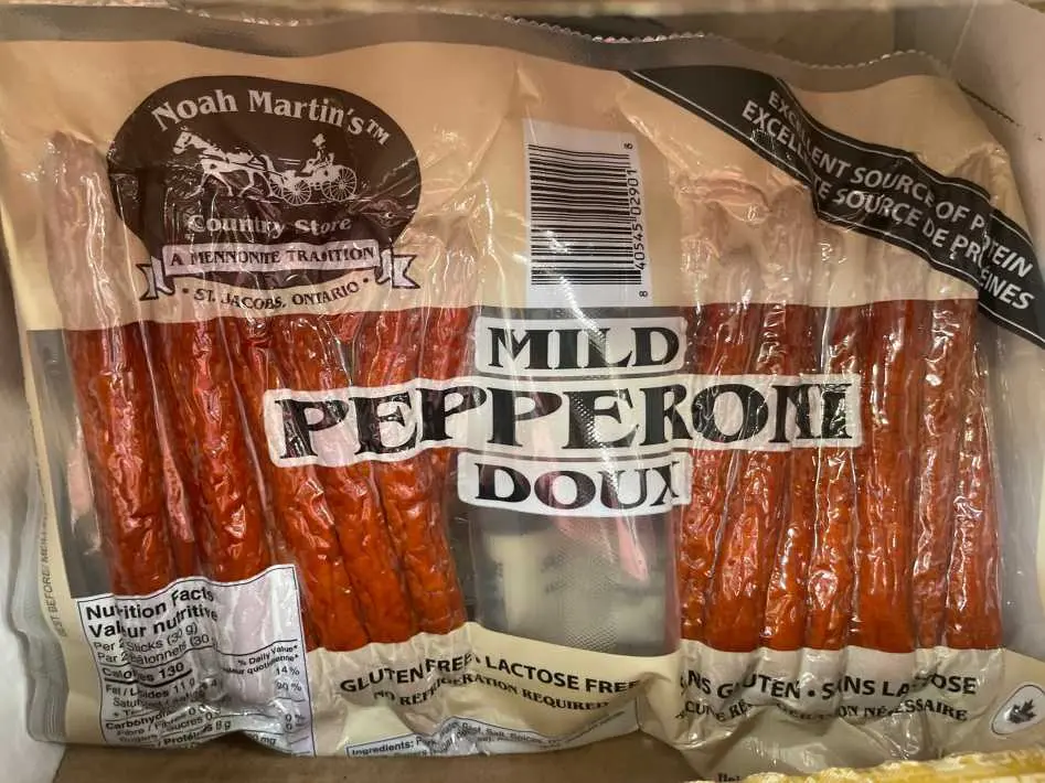 NOAH MARTIN'S MILD PEPPERONI 600 g - Costco Canada (ITM 1094819)