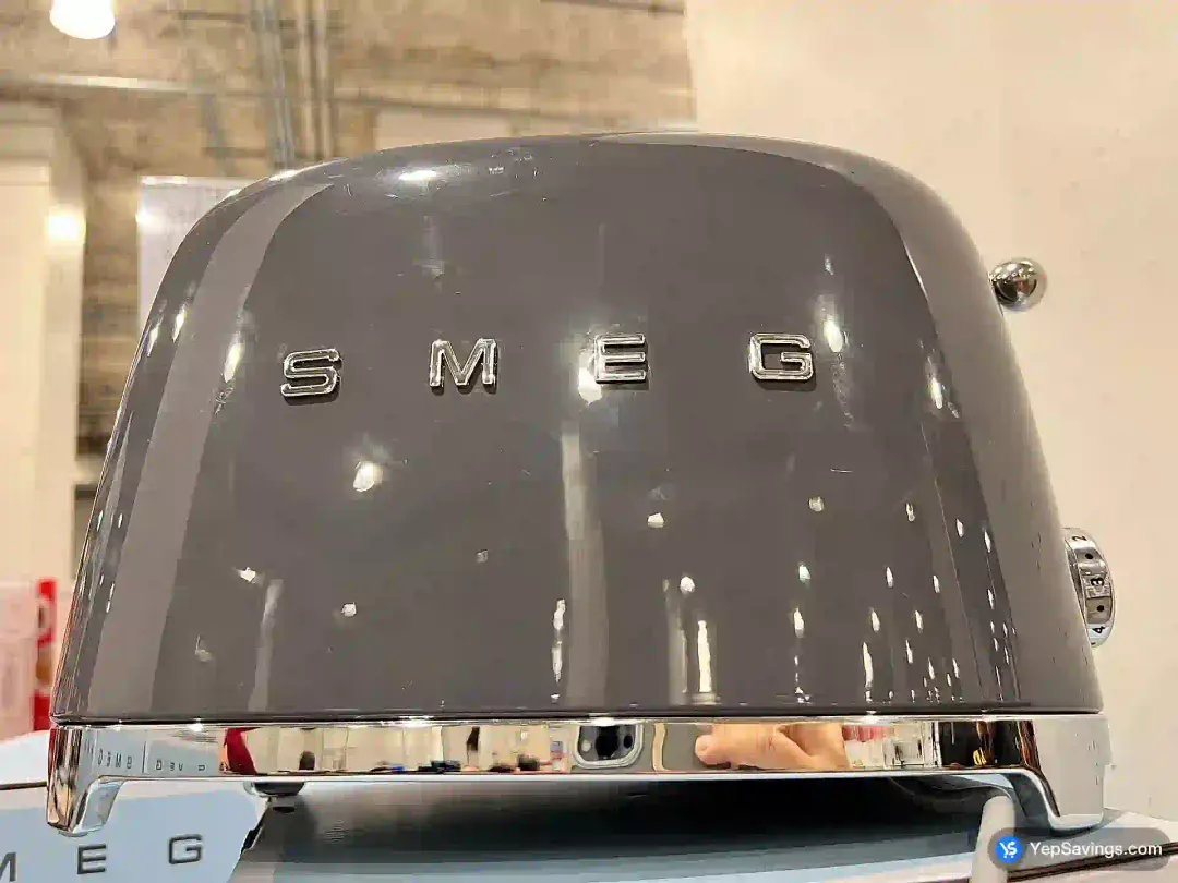 SMEG 2 SLICE TOASTER SLATE GREY - Costco Canada (ITM 1905887)