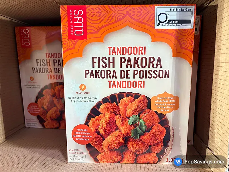 Costco GRANDE GOURMET TANDOORI FISH PAKORA 1.36 kg