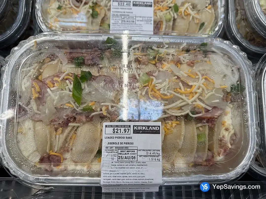 CHEESE PIEROGI BAKE - Costco Canada (ITM 12322)