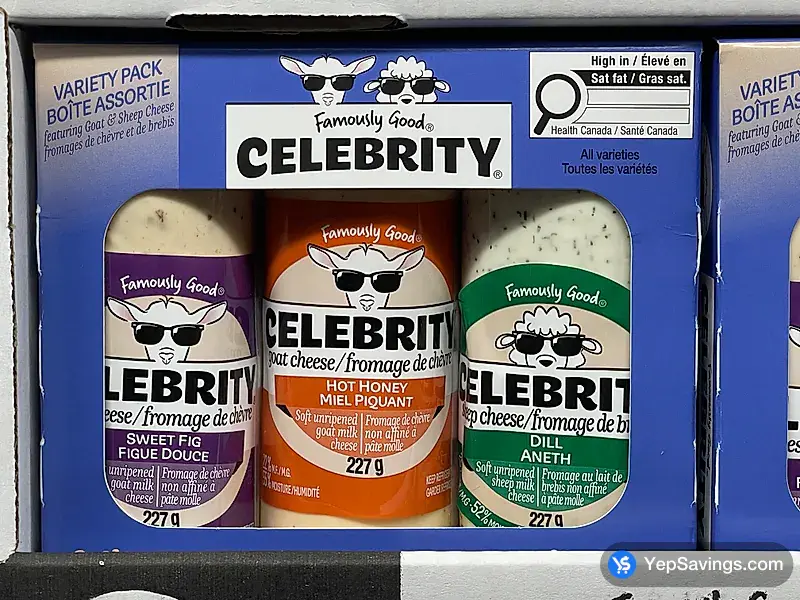 Costco CELEBRITY GOAT & SHEEP VARIETY 3 x 227 g