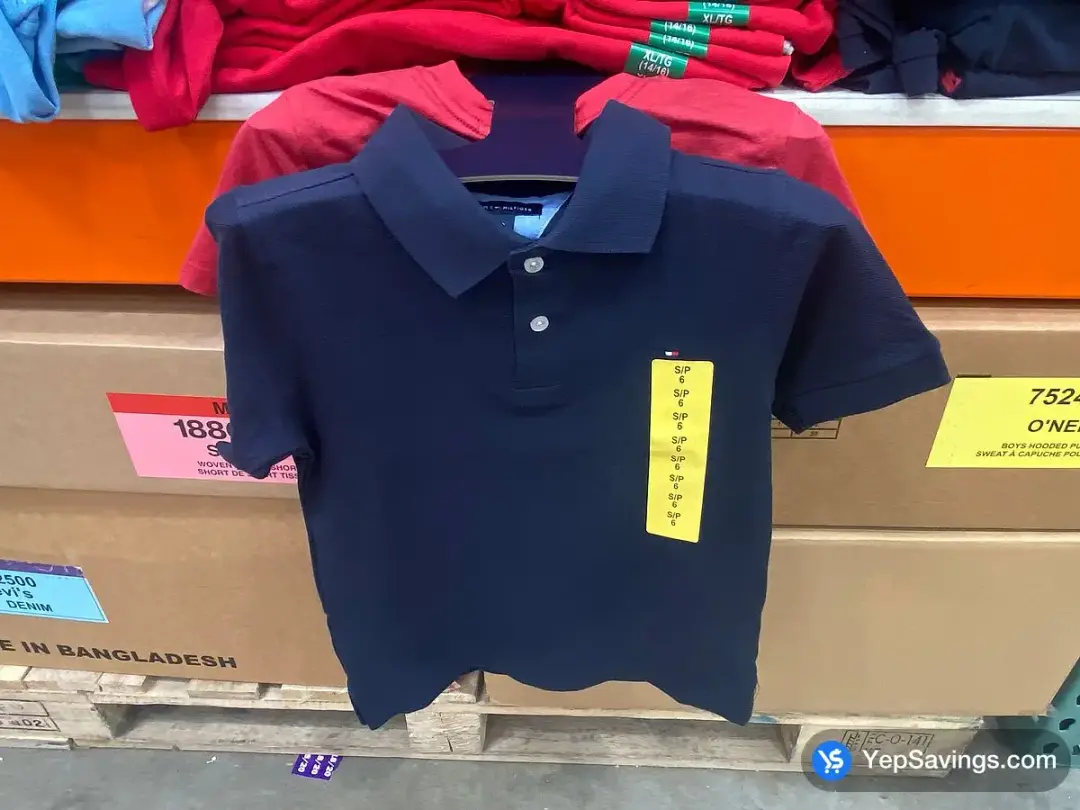 TOMMY HILFIGER POLO TSHIRT SET BOYS SIZES 6-14 / 16 - Costco Canada (ITM 1128888)