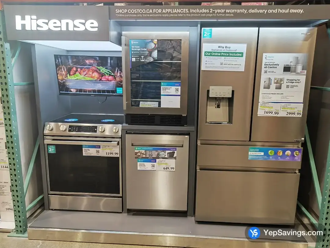 HISENSE 3 - PIECE KITCHEN SUITE * COSTCO.CA ONLY * - Costco Canada (ITM 1743307)