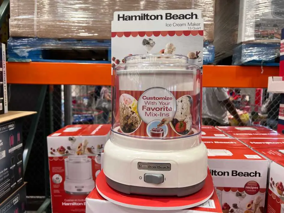 HAMILTON BEACH ICE CREAM MAKER ^1.5 QT - Costco Canada (ITM 1001041)