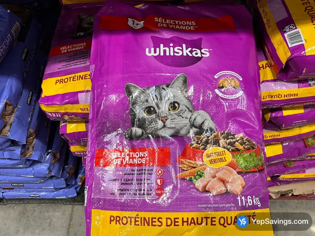 WHISKAS MEATY SELECTIONS CAT FOOD - Costco Canada (ITM 1136350)