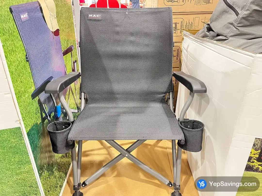 MAC SPORT CAMP CHAIR HEAVY DUTY - Costco Canada (ITM 1654521)