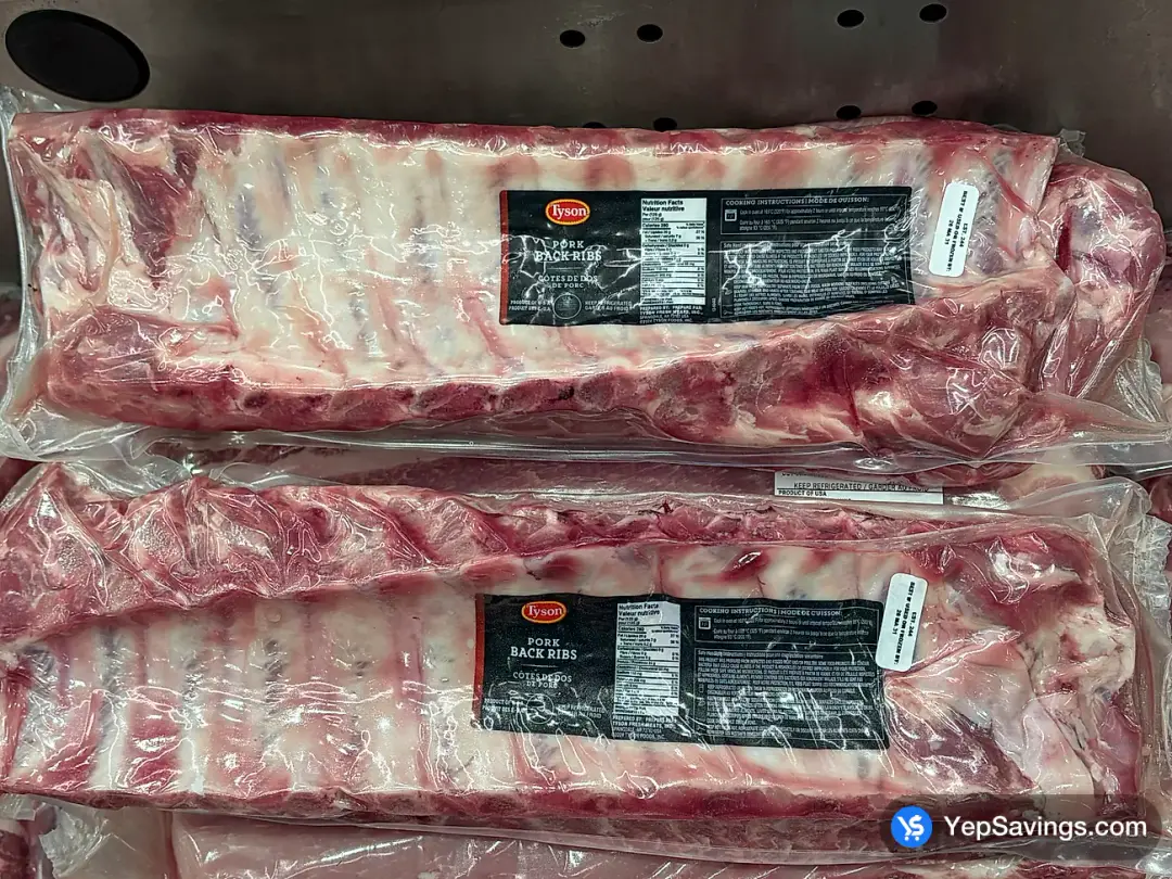 COSTCO Pork Back Ribs (Full Case) (ITM 97450)