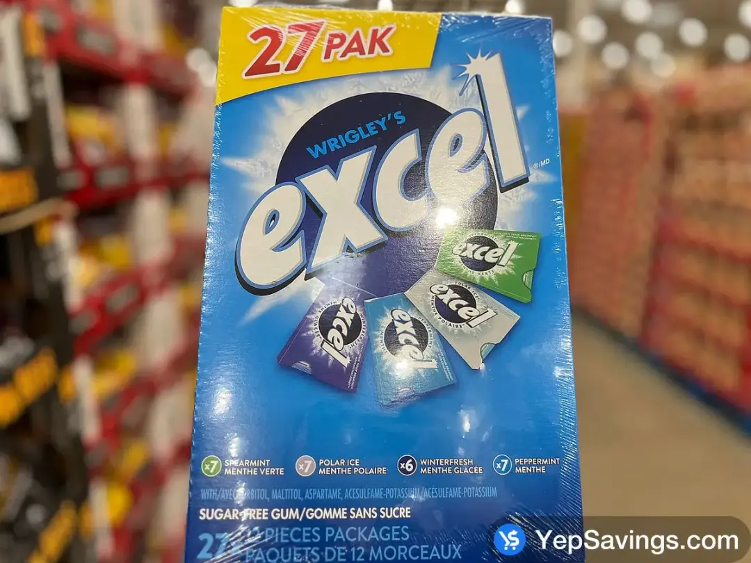 EXCEL VARIETY PACK PACK OF 27 - Costco Canada (ITM 1117573)