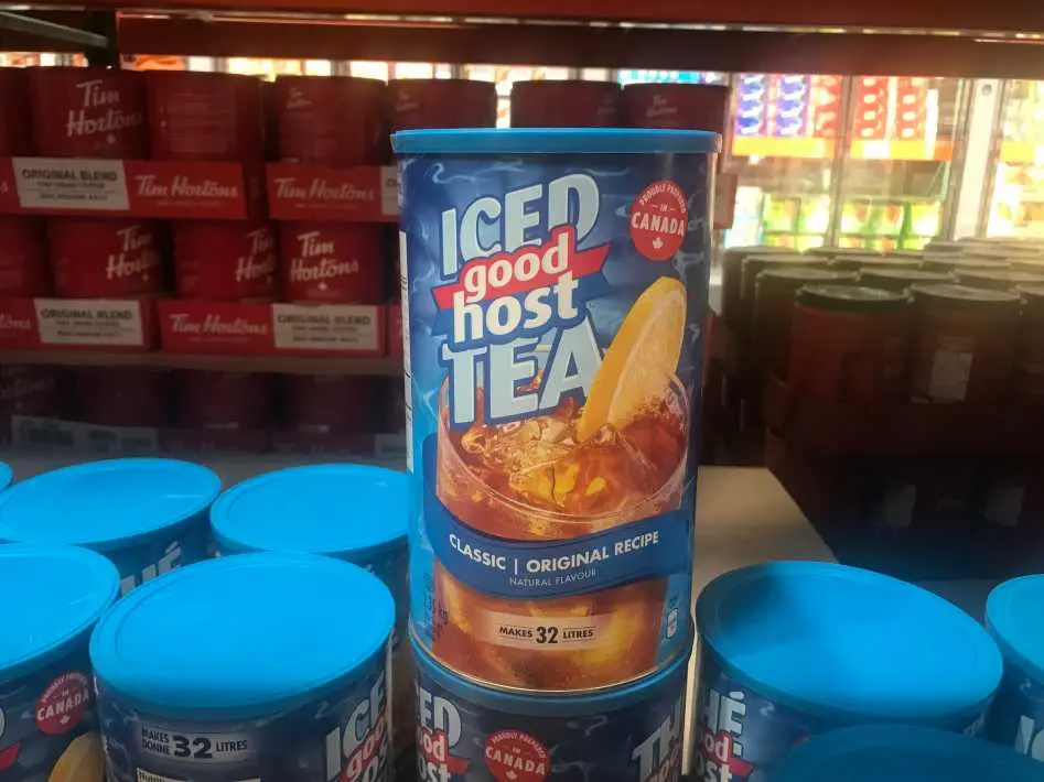 GOODHOST ICED TEA 2.35 kg - Costco Canada (ITM 28236)