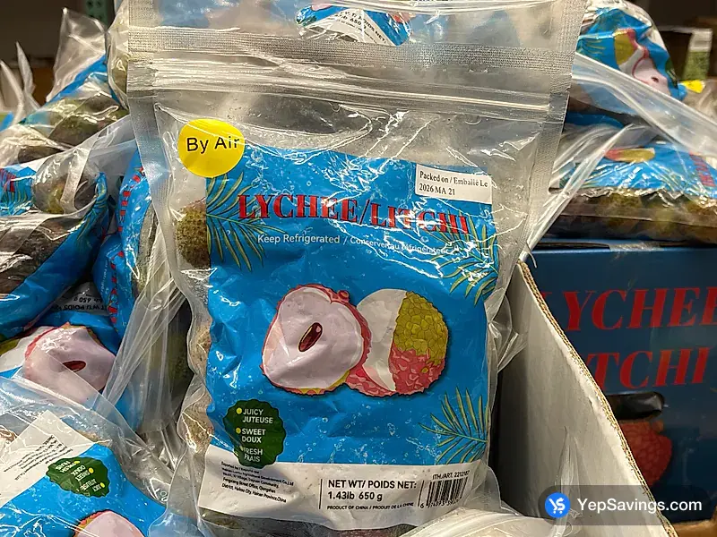 Costco LYCHEE PRODUCT OF CHINA