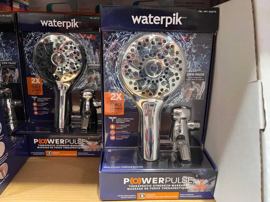 WATERPIK POWERPULSE SHOWERHEAD - Costco Canada (ITM 1023779)