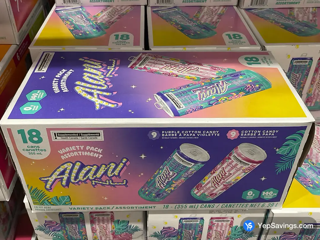 ALANI NU ENERGY DRINK 18 x 355 mL - Costco Canada (ITM 2036036)