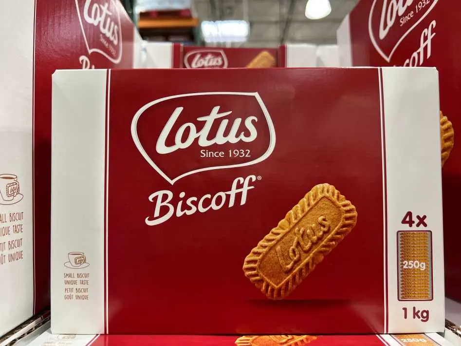 LOTUS BISCOFF CARAMELISED BISCUIT 4 X 250 g - Costco Canada (ITM 1208941)
