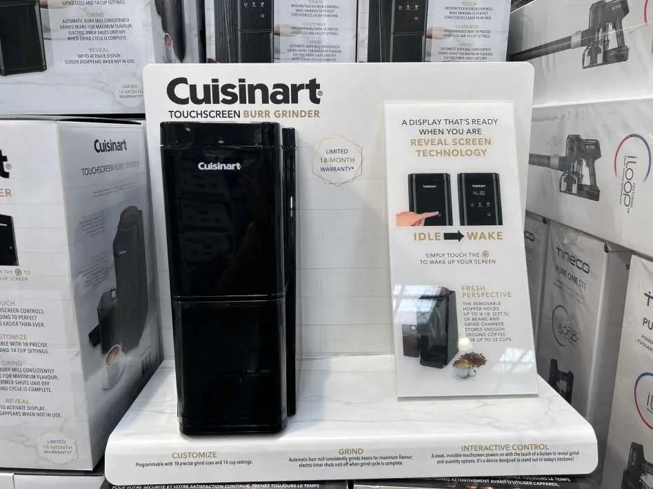 CUISINART TOUCHSCREEN BURR MILL GRINDER - Costco Canada (ITM 1106059)