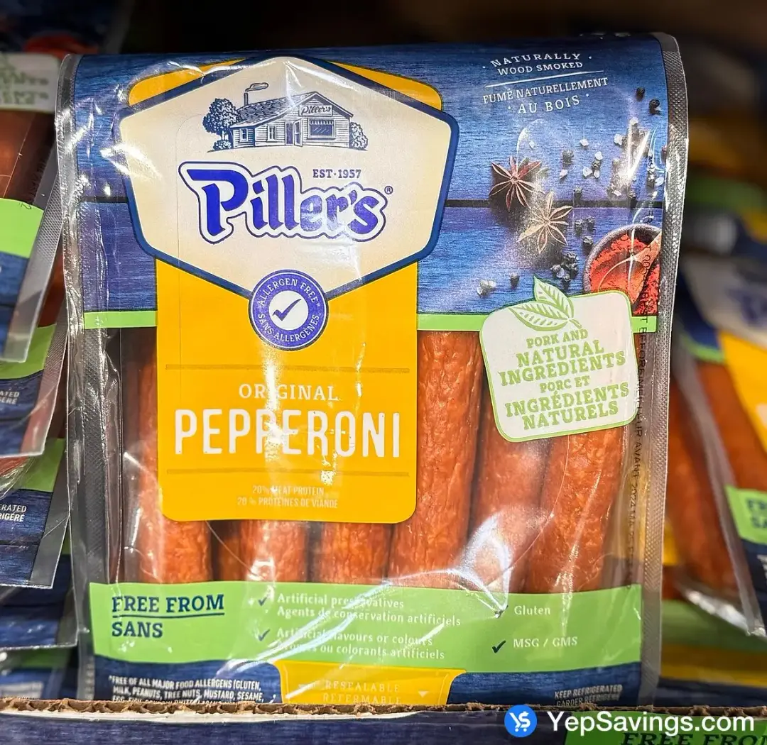 PILLER'S ORIGINAL PEPPERONI 2 x 375 g - Costco Canada (ITM 344656)