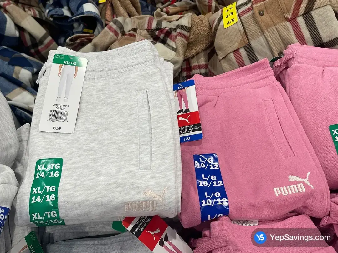 PUMA JOGGER BOYS SIZES S-XXL - Costco Canada (ITM 1082444)