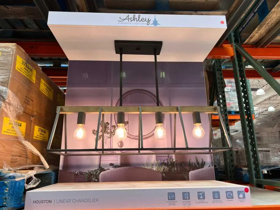 ASHLEY HARBOUR CHANDELIER HOUSTON - Costco Canada (ITM 1121595)