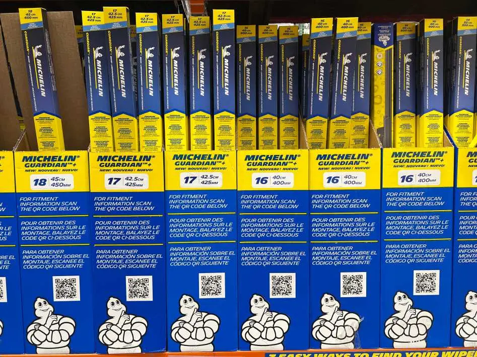 MICHELIN GUARDIAN + BEAM WIPER BLADES * 14 " to 28 " - Costco Canada (ITM 1680377)