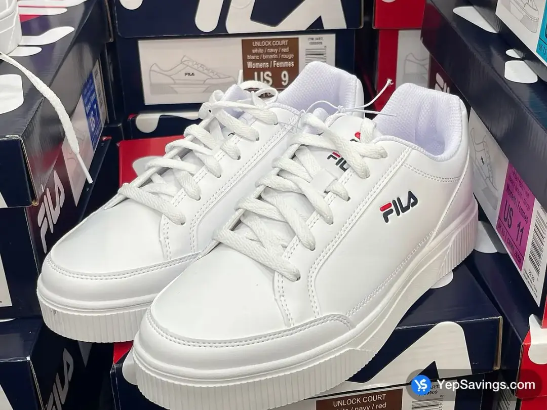 FILA COURT SHOE +LADIES SIZES 6-11 - Costco Canada (ITM 1889906)