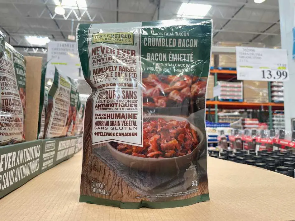GREENFIELD CRUMBLED BACON 567 g - Costco Canada (ITM 1145818)